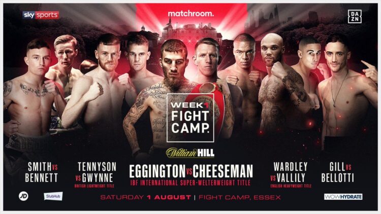 Eggington vs. Cheeseman boxing